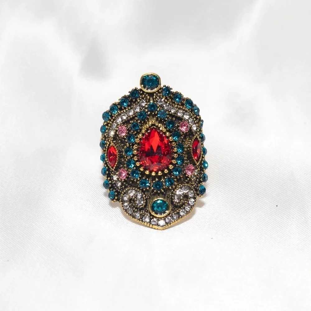 ✨Anthropologie Malha Ruby Royal Ring